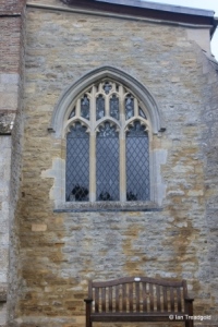 Thurleigh - St Peter. South aisle, west window.