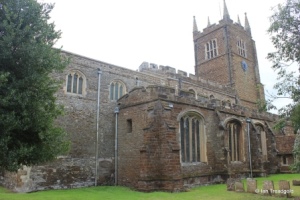 Blunham, St Edmund or St James. North aisle from the north-east.
