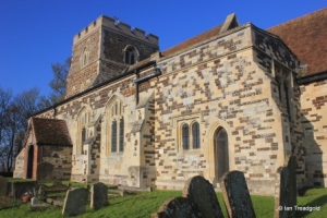 All Saints, Tilsworth. View from the south-east.