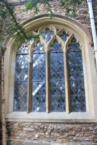 Blunham, St Edmund or St James. South aisle, south-east window.