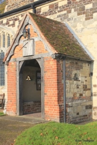All Saints, Tilsworth. South porch.