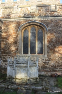 Tingrith - St Nicholas. South aisle, south-west window.