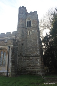 Tingrith - St Nicholas. Tower from the north.