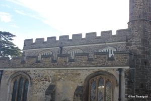 Tingrith - St Nicholas. Clerestory from the north.