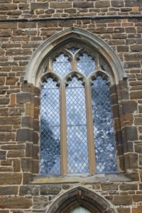Cople - All Saints. West window.