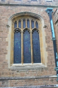 Cardington - St Mary. South aisle, south-west window.