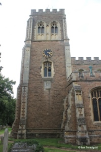 Cardington - St Mary. Tower from the south.