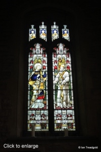 Cardington - St Mary. South aisle, west window internal.