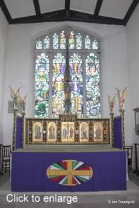 Toddington - St George. East window internal.
