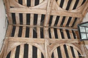 Toddington - St George. South porch roof.