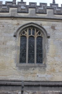 Totternhoe - St Giles. South aisle, centre window.