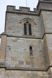 Totternhoe - St Giles. West tower from the south.