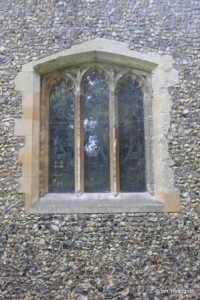 Caddington - All Saints. North aisle north-west window.