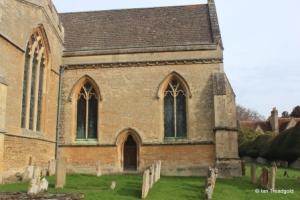 Turvey - All Saints. Chancel from the south.