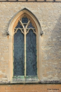 Turvey - All Saints. Chancel, south-east window.