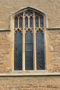 Turvey - All Saints. South aisle, centre window.