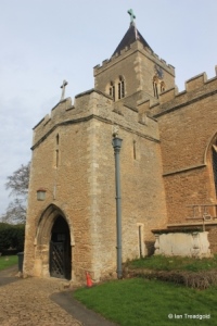 Turvey - All Saints. South porch.