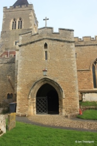 Turvey - All Saints. South porch.
