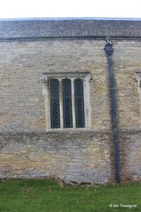 Turvey - All Saints. North aisle, eastern window.