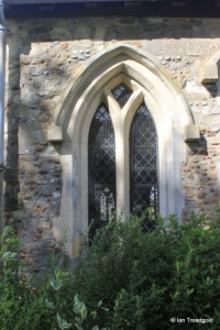 Chalgrave - All Saints. South aisle, centre window.