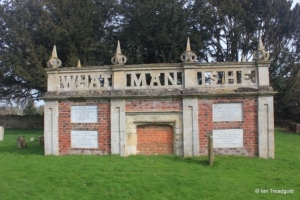 Turvey - All Saints. Mausoleum.
