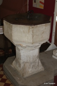 Clophill - St Mary. Font. Clophill - St Mary. Font.