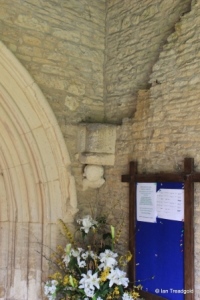 Turvey - All Saints. South porch.