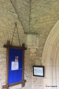 Turvey - All Saints. South porch.