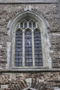 Cockayne Hatley - St John the Baptist. West window.