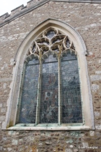 Cockayne Hatley - St John the Baptist. East window.