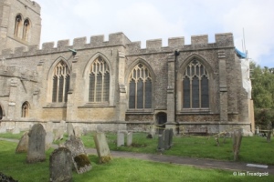 Colmworth - St Denys. Chancel from the south.