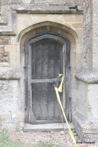 Colmworth - St Denys. Priest's door.