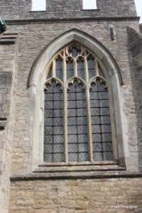 Colmworth - St Denys. Window design throughout the church.
