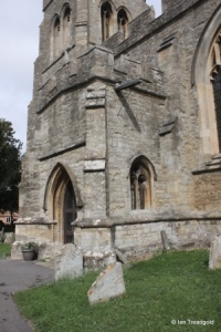 Colmworth - St Denys. South porch.
