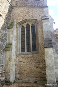 Westoning - St Mary. South aisle, west window.