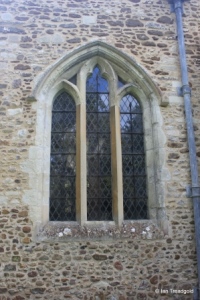 Westoning - St Mary. North aisle, north-east window.