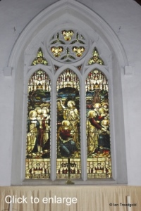 Westoning - St Mary. East window internal.