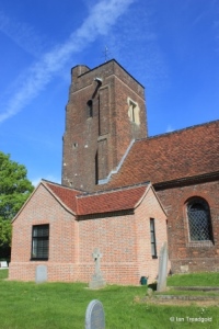 Whipsnade - St Mary. Church rooms and west tower. Whipsnade - St Mary. Church rooms and west tower.