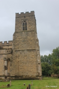 Willington - St Lawrence. Tower from the north.