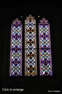 Dean, All Hallows. East window internal.