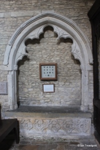 Dean, All Hallows. Tomb of Walter de Ireland.