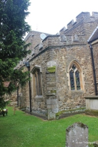 Wilstead - All Saints. South aisle. Wilstead - All Saints. South aisle.