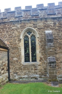Wilstead - All Saints. South aisle, south window. Wilstead - All Saints. South aisle, south window.