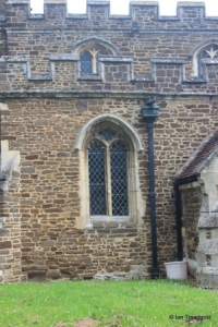 Wilstead - All Saints. South aisle, western window. Wilstead - All Saints. South aisle, western window.
