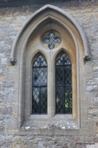Clapham - St Thomas of Canterbury. Chancel  window.