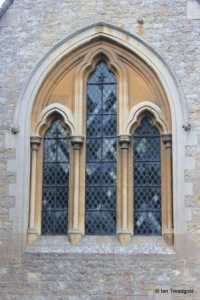 Clapham - St Thomas of Canterbury. East window.
