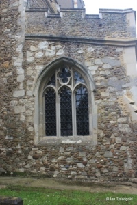 Stotfold - St Mary. North aisle, east window.