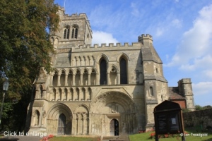 Dunstable - Priory Church of St Peter. West front.