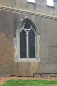 Stotfold - St Mary. South aisle, west window.