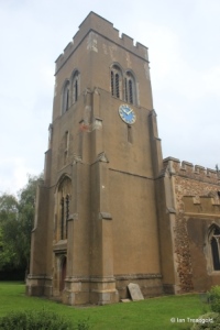 Stotfold - St Mary. Tower from the south-west.
